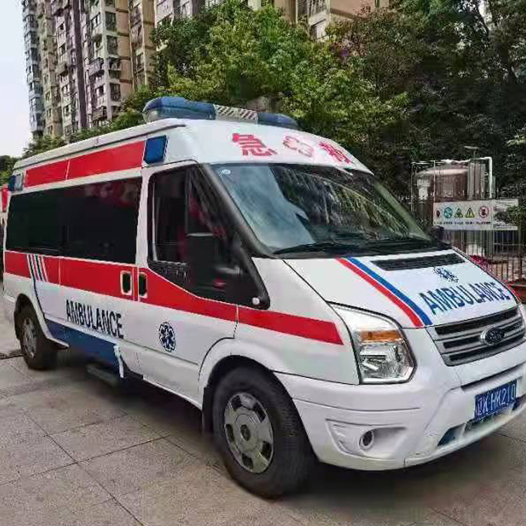 阜宁长途救护车护送病人返乡